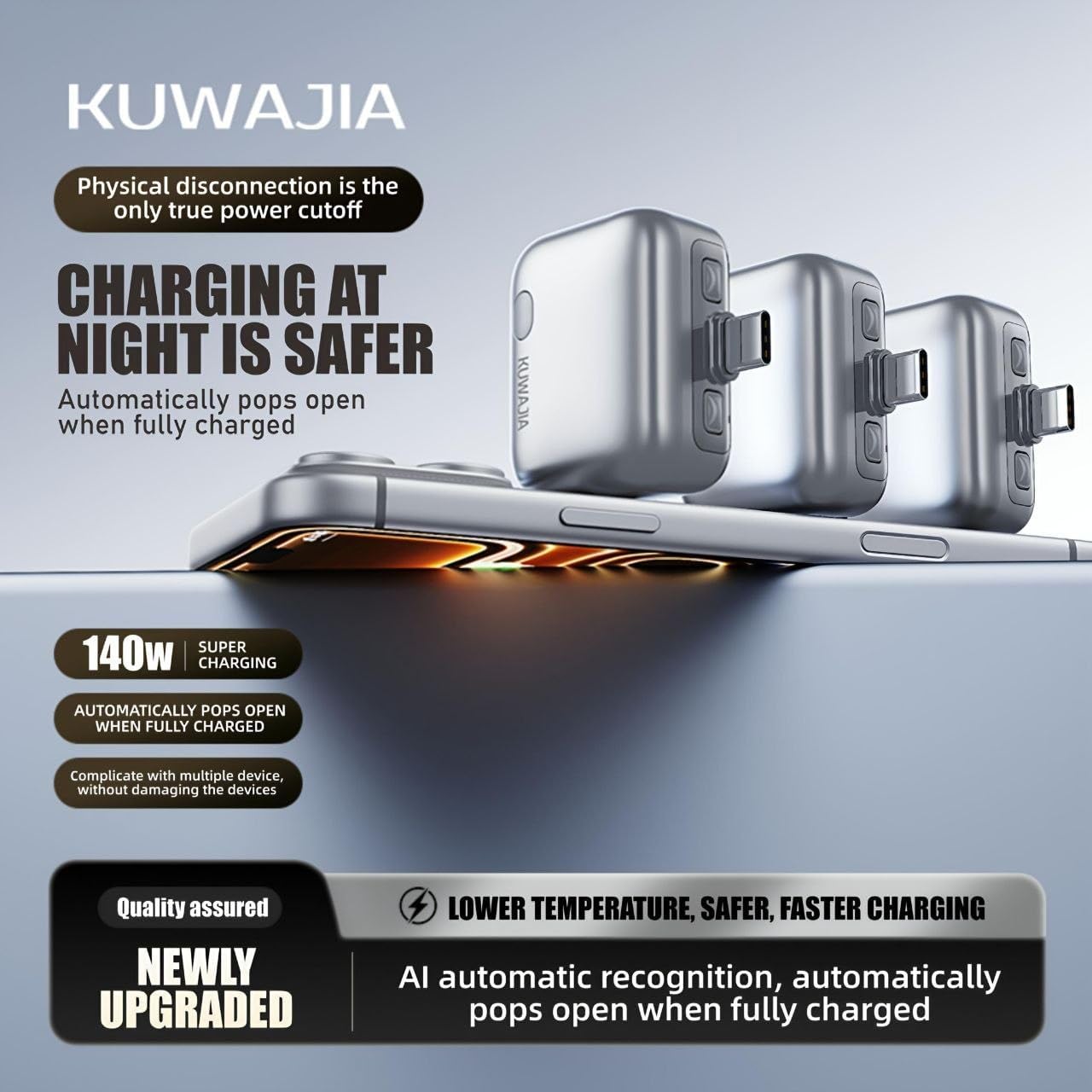 Smart Charger Adapter Auto Power Disconnector